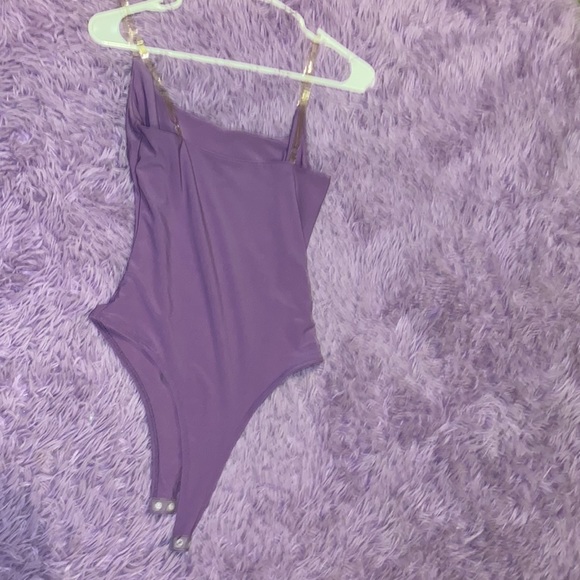 purple leotard - Picture 5 of 6